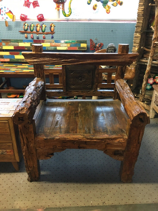 Iron wood Chair