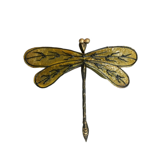 Dragonfly metal art